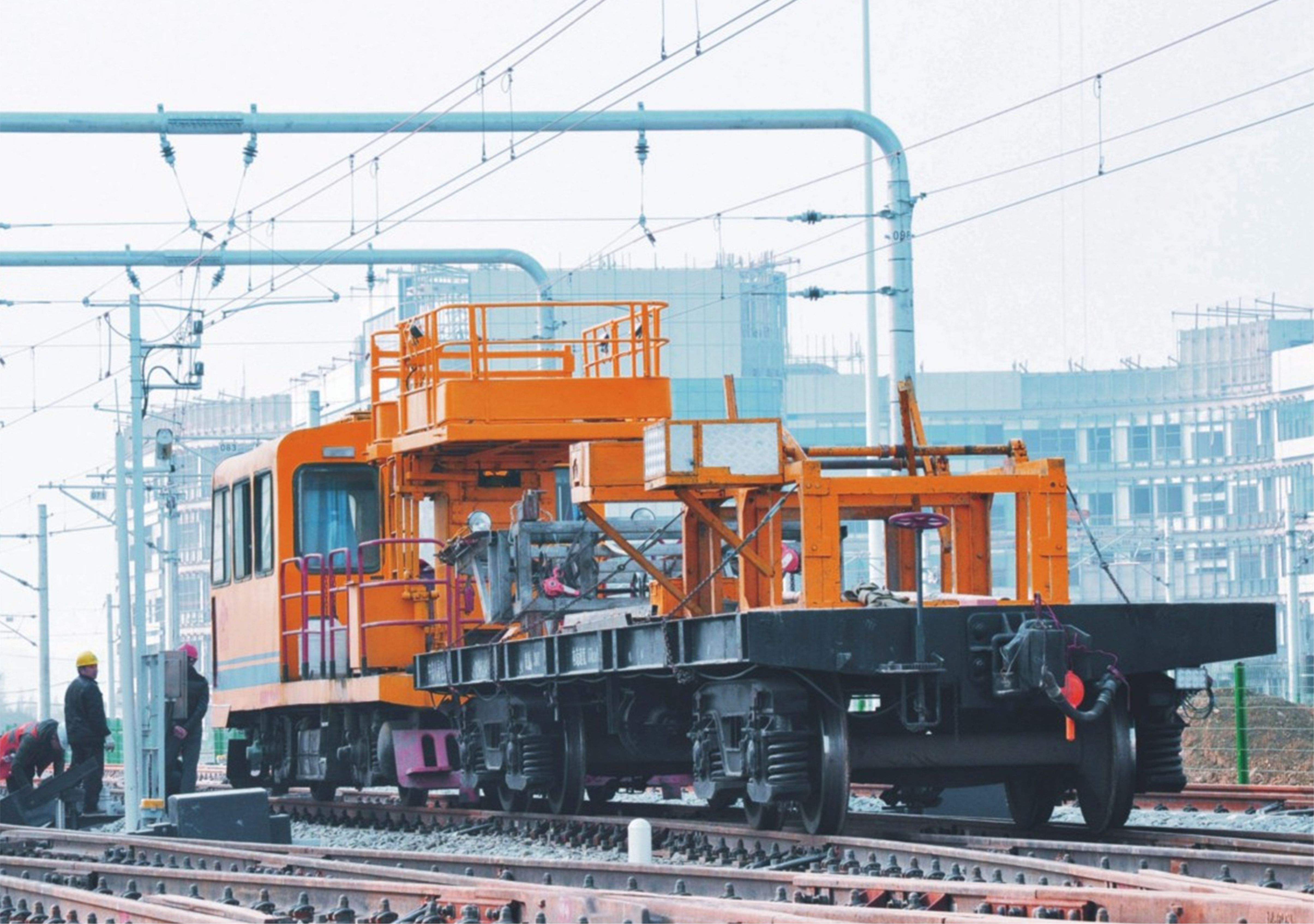 Da12电气化架线车